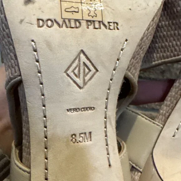 Donald Pliner Elliemay Nylon Mesh Leather Lining Slingback - Picture 8 of 10